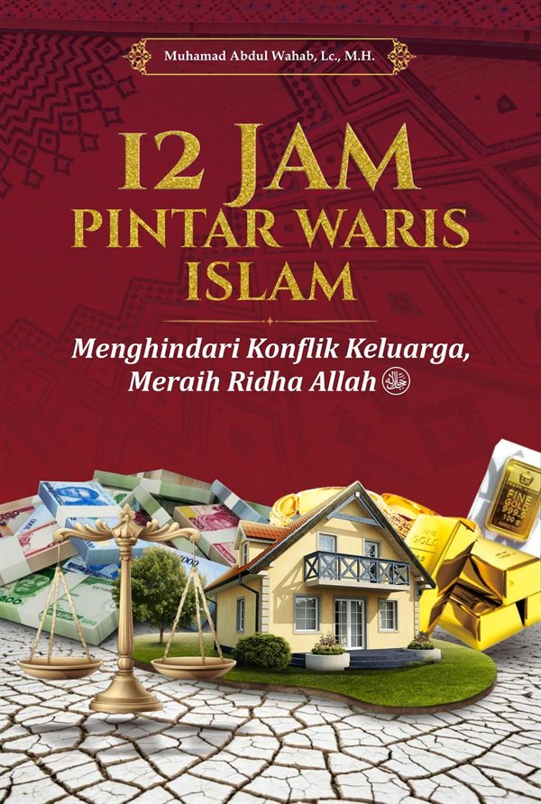Sampul buku 12 Jam Pintar Waris Islam